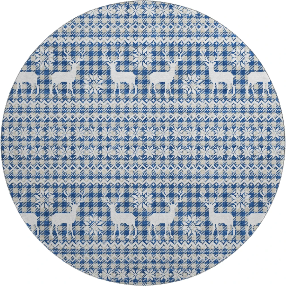 Mayfield AMF1820 Navy 8' x 8' Rug