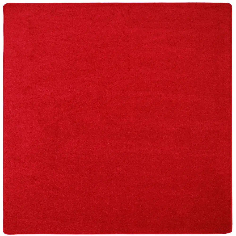 Kid Essentials Endurance 6' x 6' Area Rug in Color Red