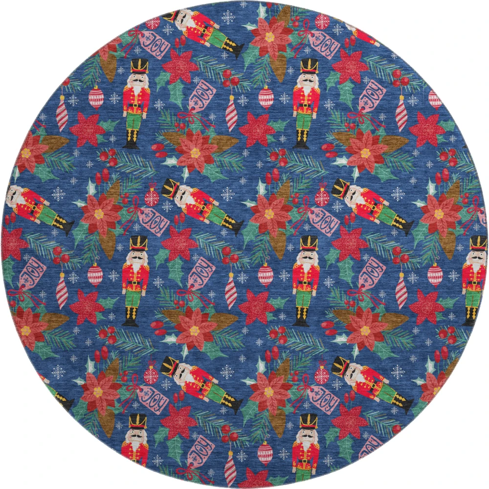 Mayfield AMF1822 Navy 8' x 8' Rug