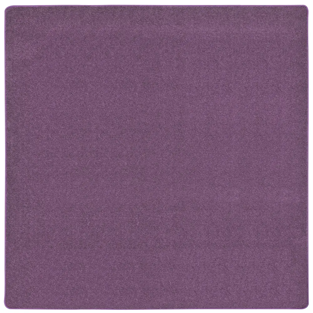 Kid Essentials Endurance 6' x 6' Area Rug in Color Purple