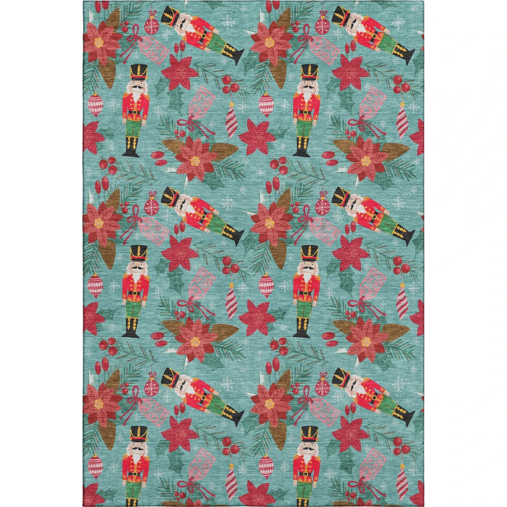 Mayfield AMF1822 Teal 10' x 14' Rug