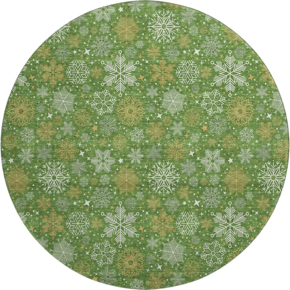 Mayfield AMF1823 Green 8' x 8' Rug