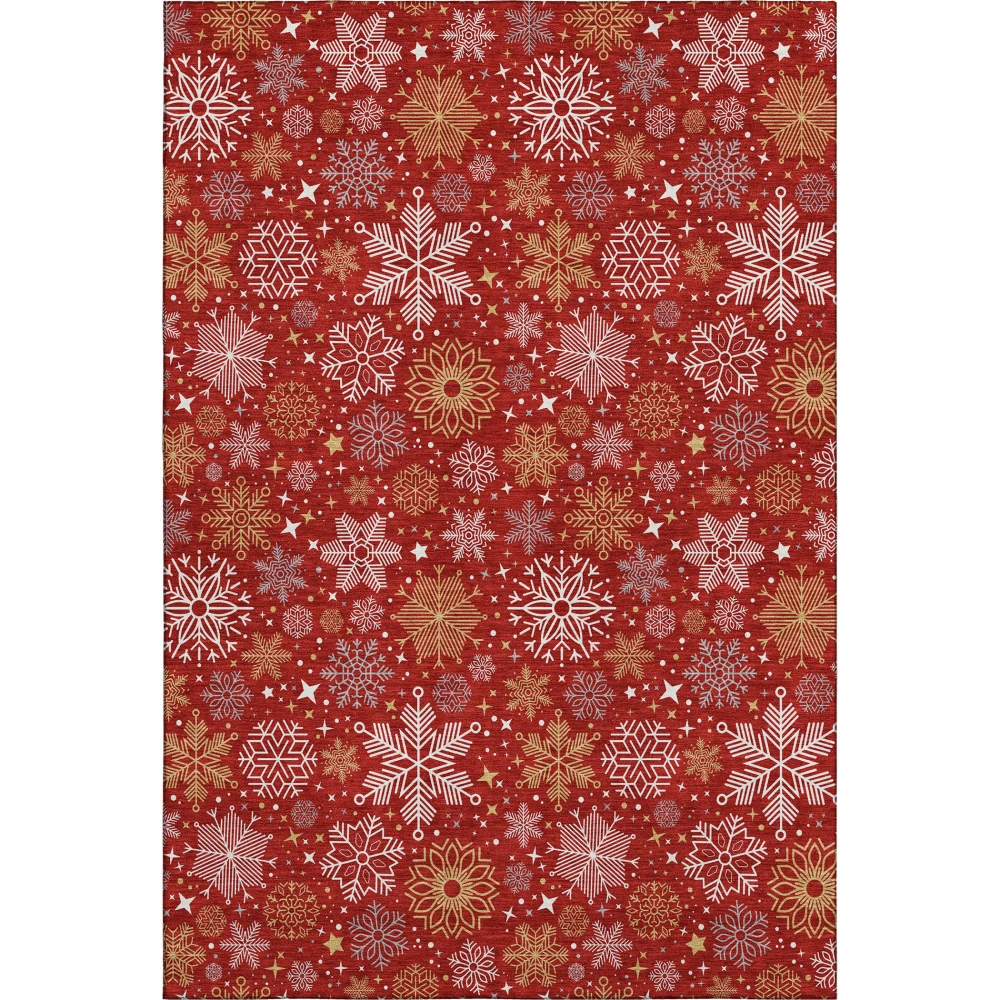 Mayfield AMF1823 Red 3' x 5' Rug