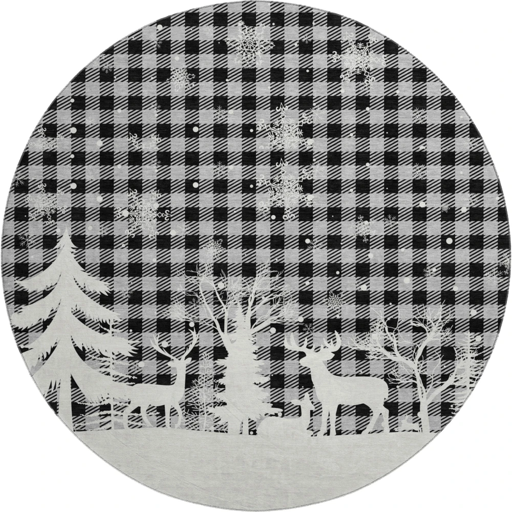Mayfield AMF1824 Gray 8' x 8' Rug