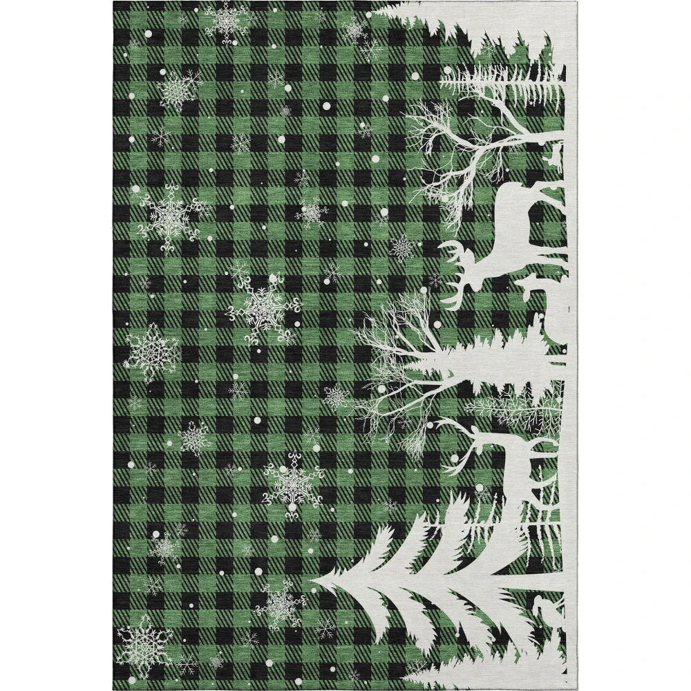 Mayfield AMF1824 Green 10' x 14' Rug