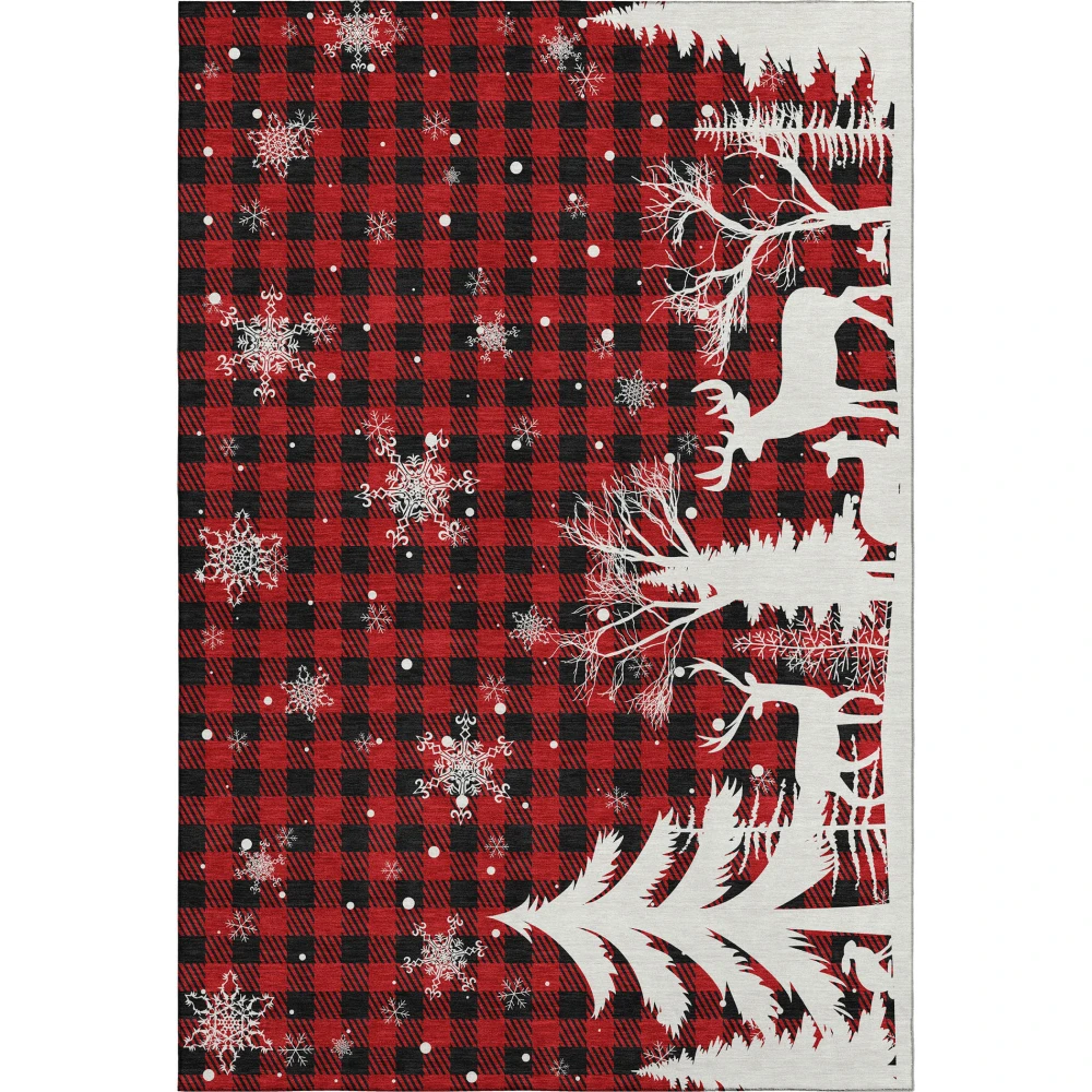 Mayfield AMF1824 Red 8' x 10' Rug