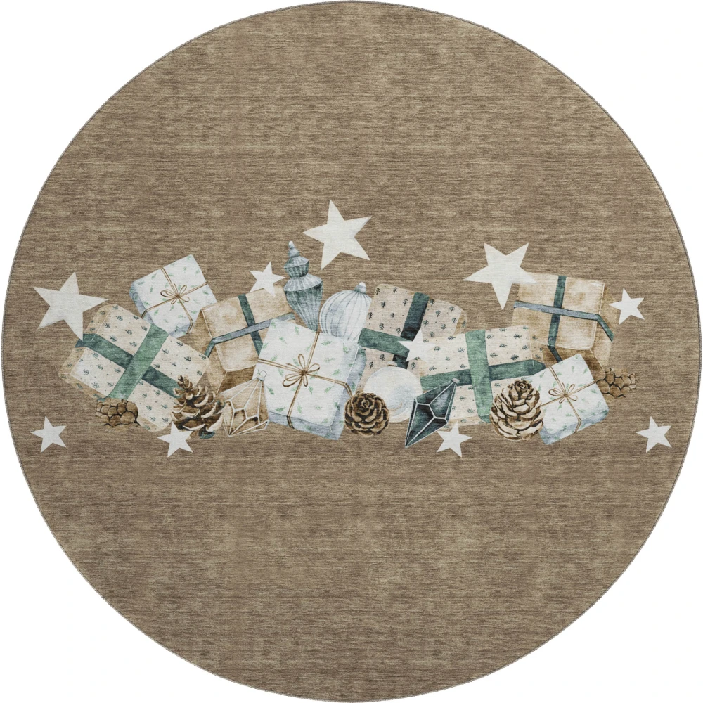 Mayfield AMF1825 Brown 8' x 8' Rug