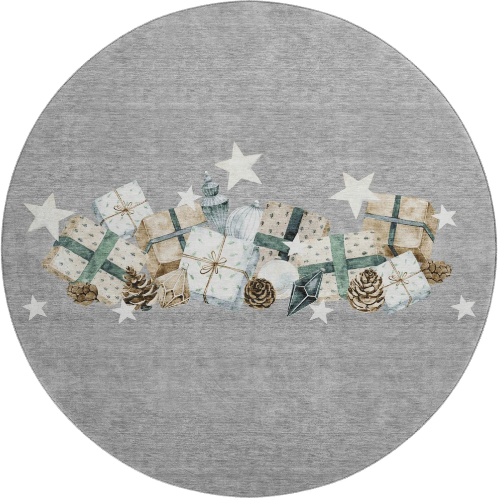 Mayfield AMF1825 Gray 8' x 8' Rug