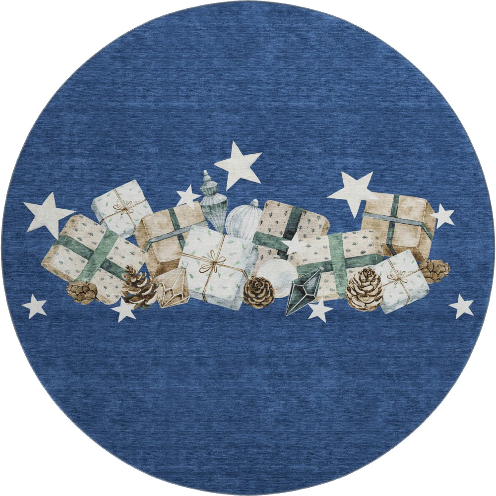 Mayfield AMF1825 Navy 8' x 8' Rug