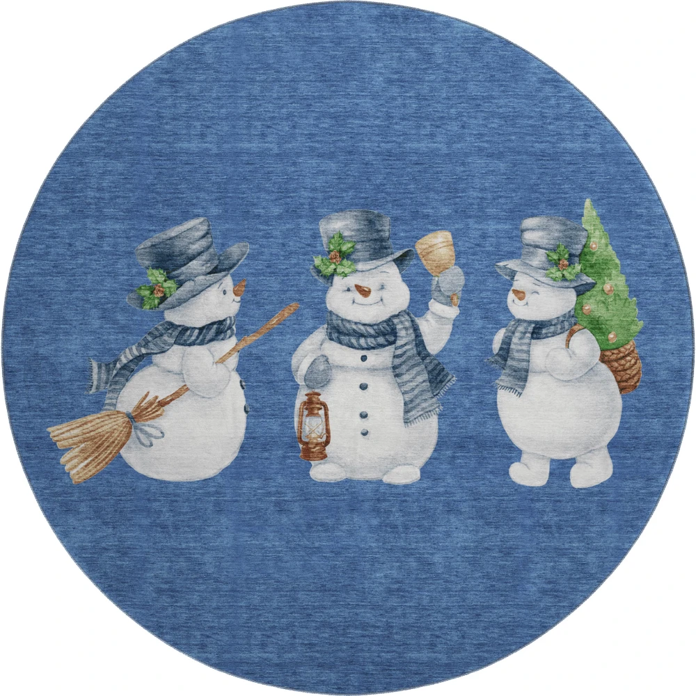 Mayfield AMF1826 Navy 8' x 8' Rug