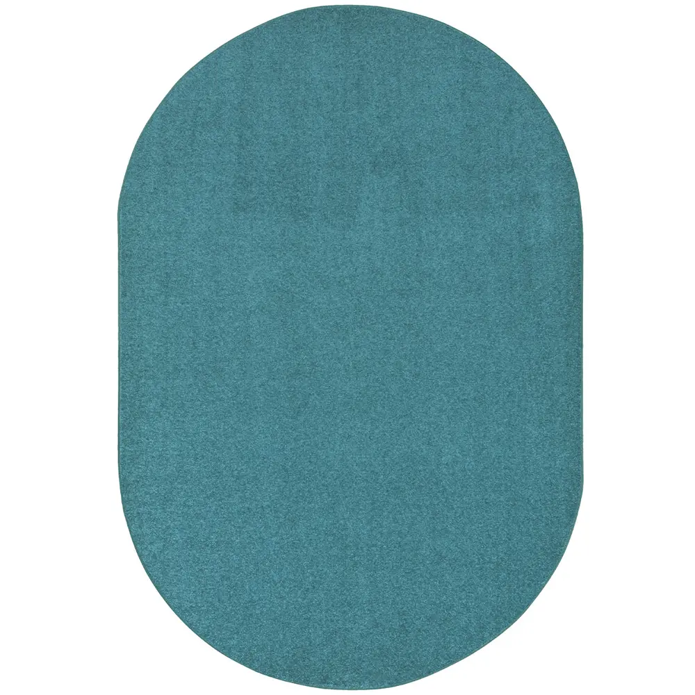 Kid Essentials Endurance 6' x 9' Oval Area Rug in Color Mint