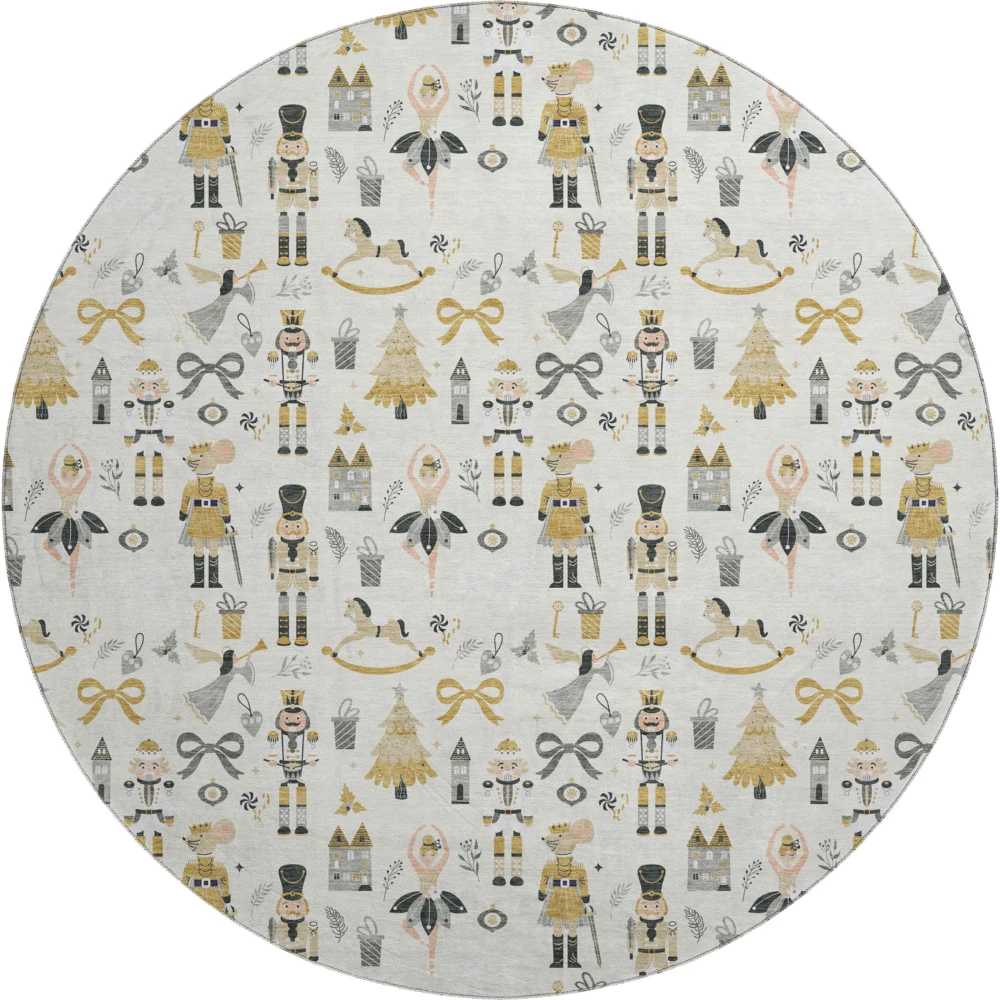 Mayfield AMF1827 Ivory 8' x 8' Rug