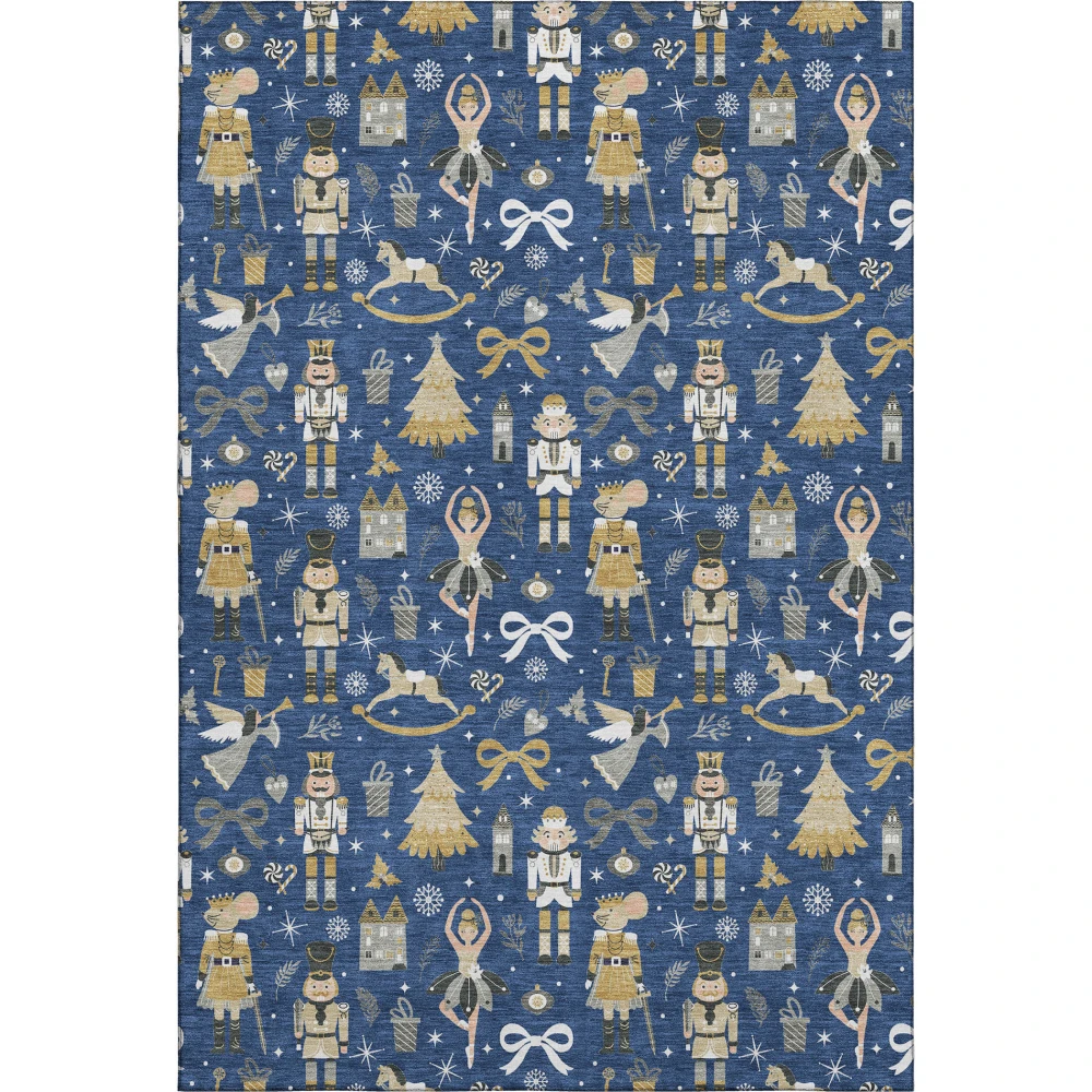 Mayfield AMF1827 Navy 3' x 5' Rug