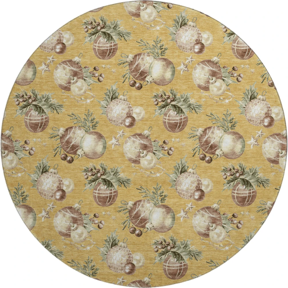 Mayfield AMF1828 Gold 8' x 8' Rug