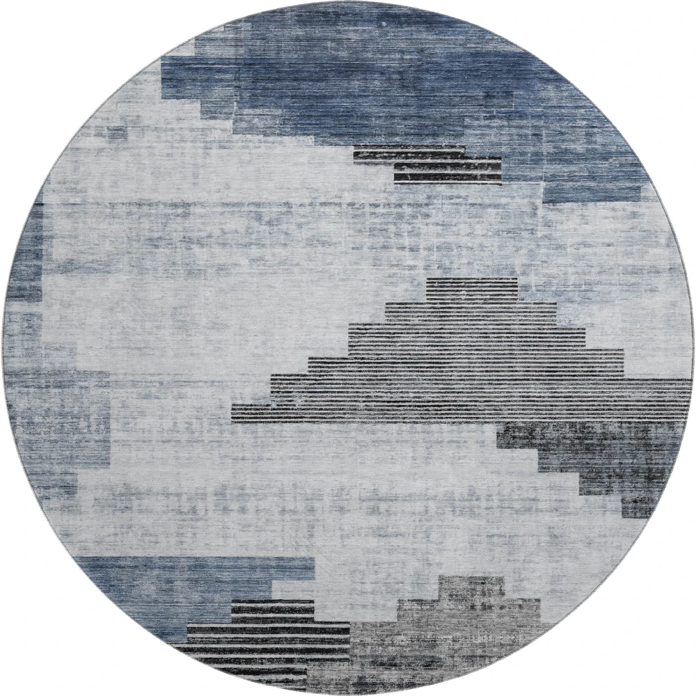 Mayfield AMF1829 Blue 8' x 8' Rug