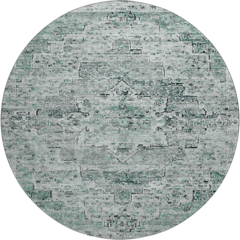 Mayfield AMF1832 Teal 8' x 8' Rug