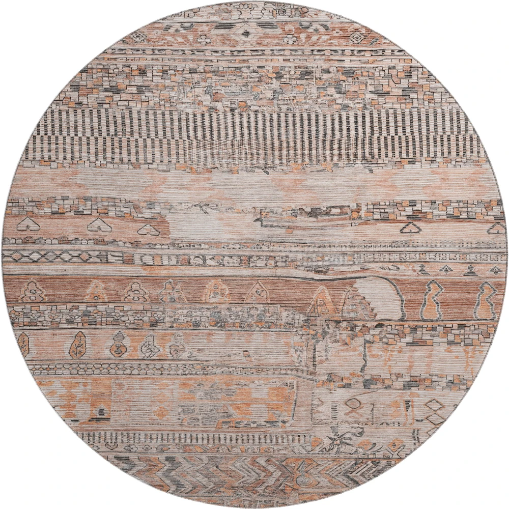 Mayfield AMF1835 Terracotta 8' x 8' Rug