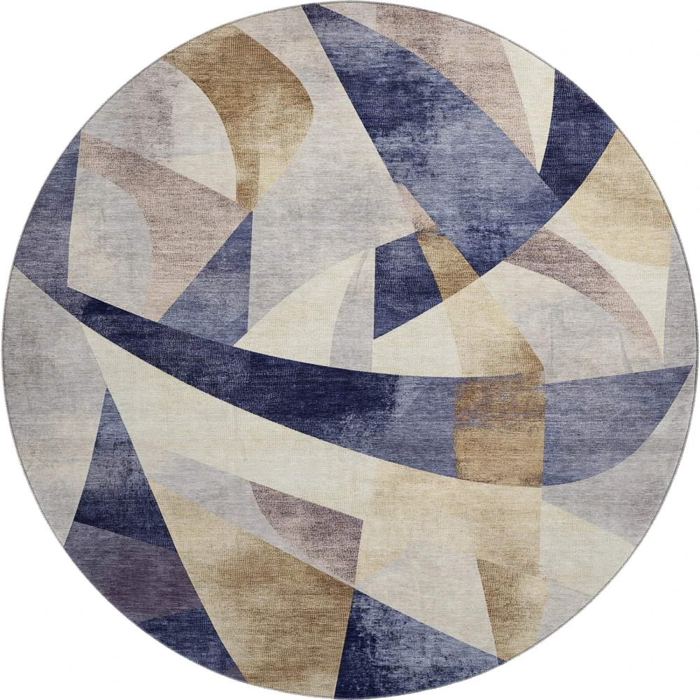 Mayfield AMF1836 Navy 8' x 8' Rug