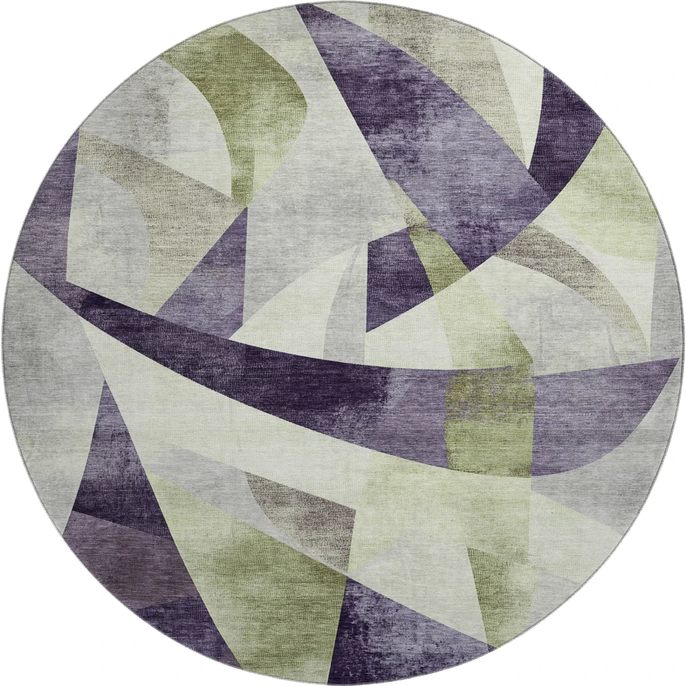 Mayfield AMF1836 Purple 8' x 8' Rug