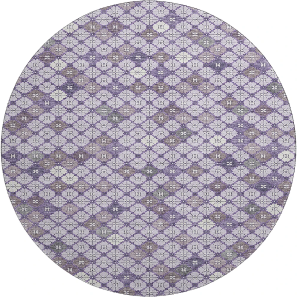 Mayfield AMF1837 Lavender 8' x 8' Rug