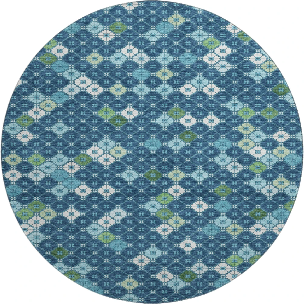 Mayfield AMF1837 Navy 8' x 8' Rug