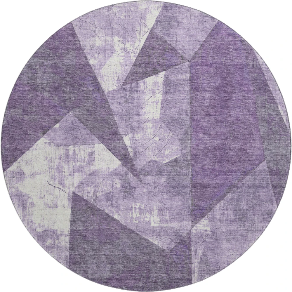 Mayfield AMF1838 Purple 8' x 8' Rug