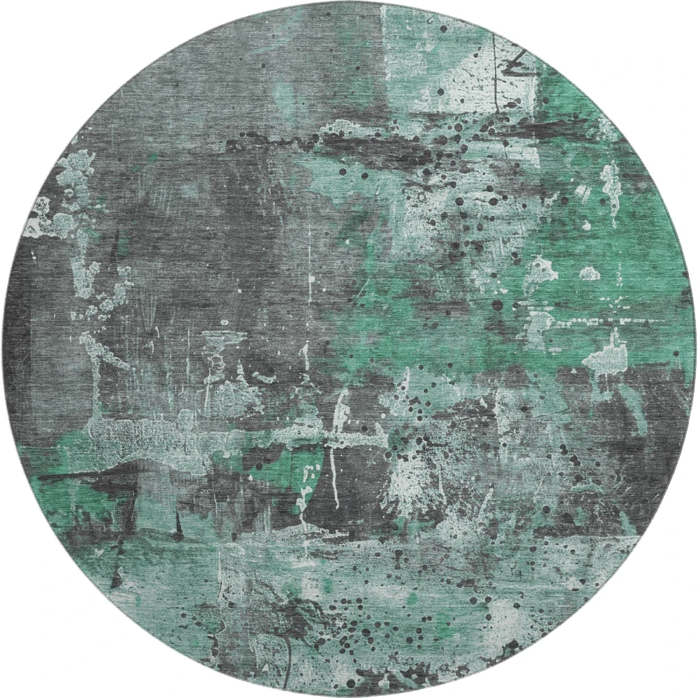 Mayfield AMF1839 Green 8' x 8' Rug