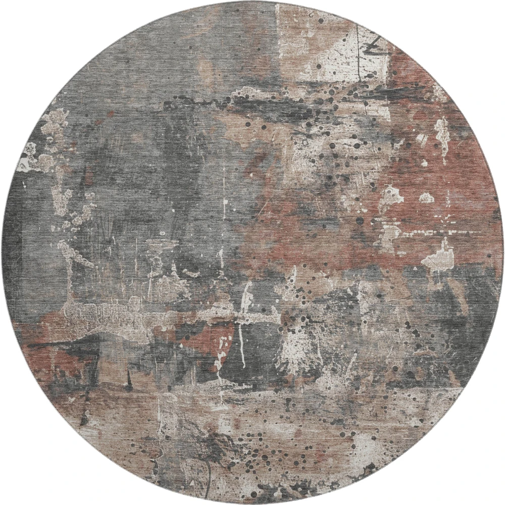 Mayfield AMF1839 Paprika 8' x 8' Rug