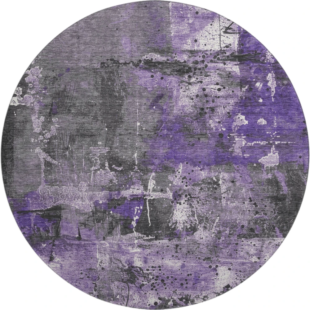 Mayfield AMF1839 Purple 8' x 8' Rug