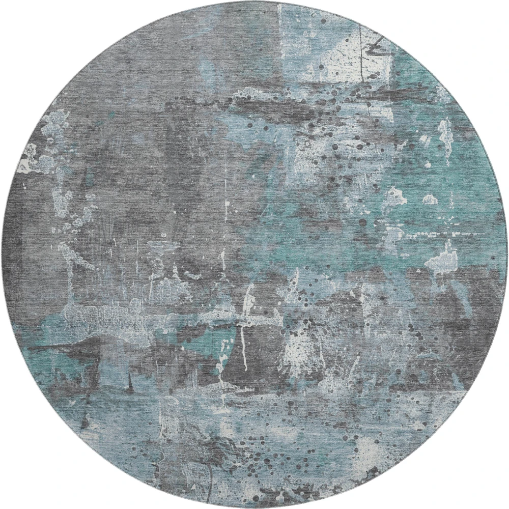 Mayfield AMF1839 Teal 8' x 8' Rug