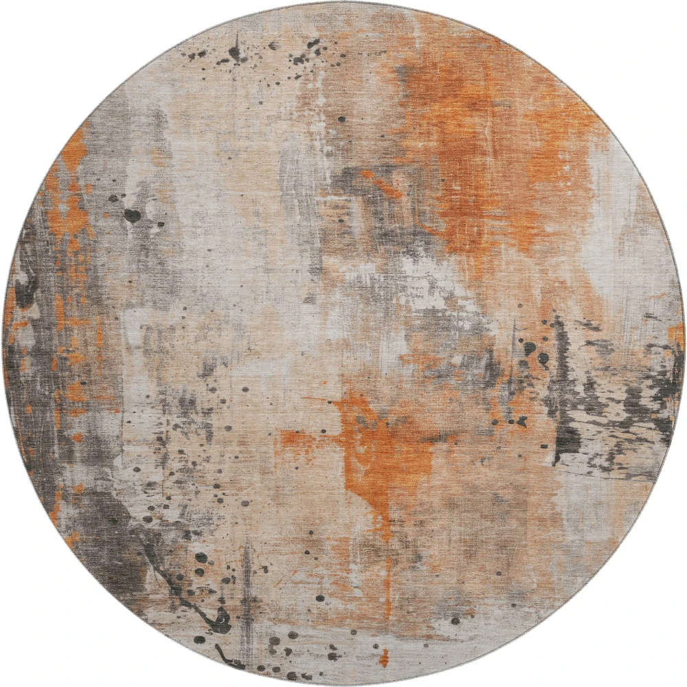 Mayfield AMF1840 Orange 8' x 8' Rug