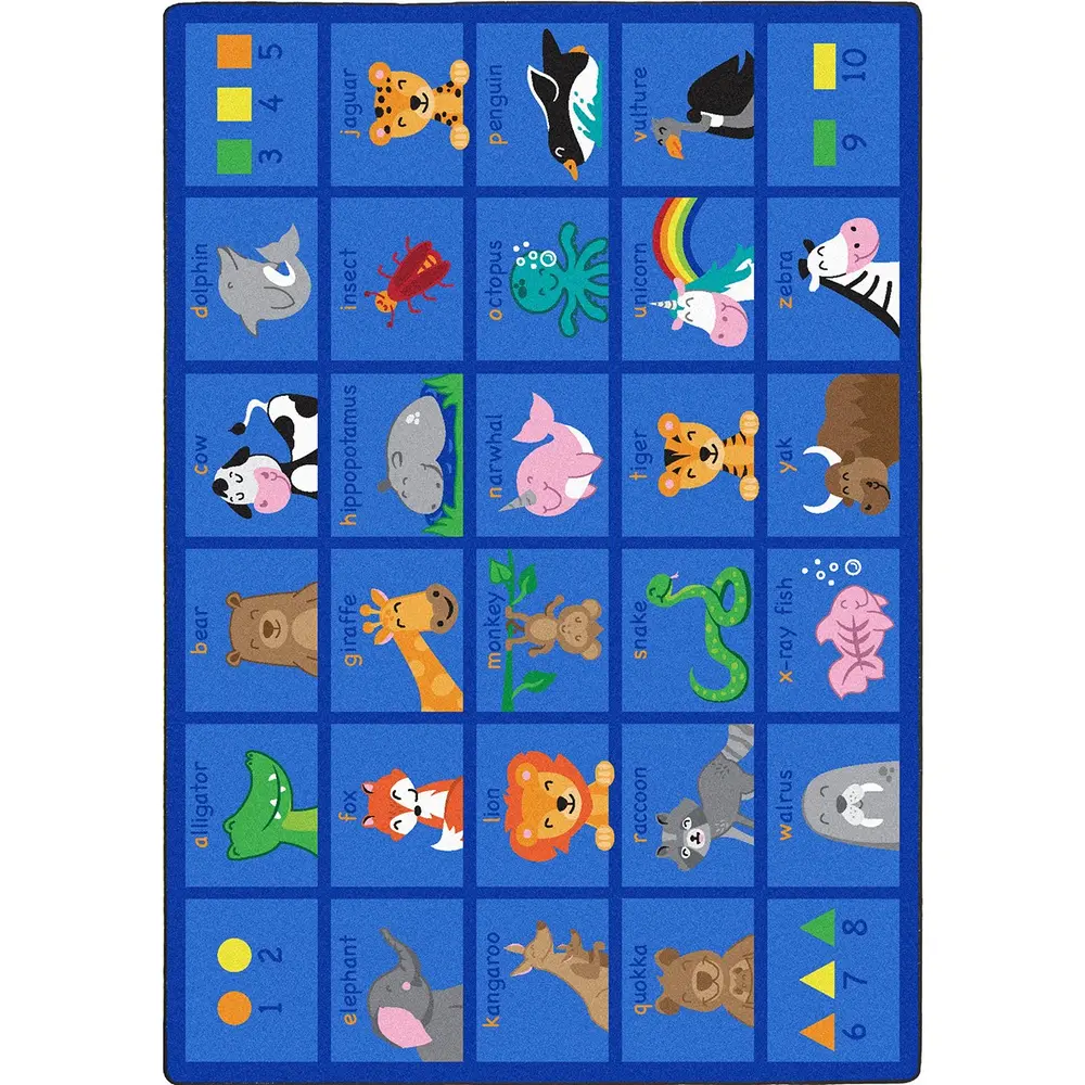 Kid Essentials Friendly Phonics Animals 5'4