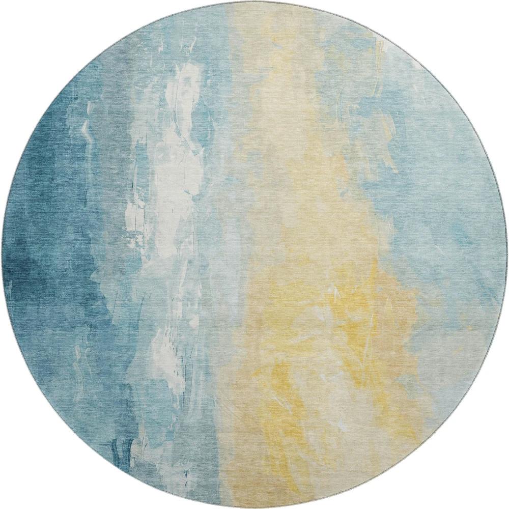 Mayfield AMF1844 Teal 8' x 8' Rug
