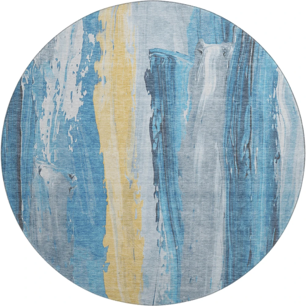Mayfield AMF1845 Blue 8' x 8' Rug