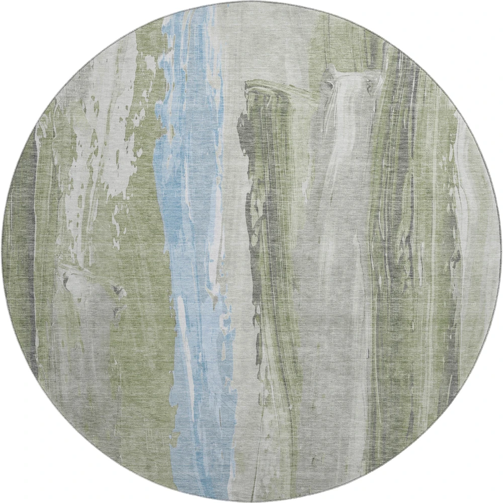 Mayfield AMF1845 Olive 8' x 8' Rug