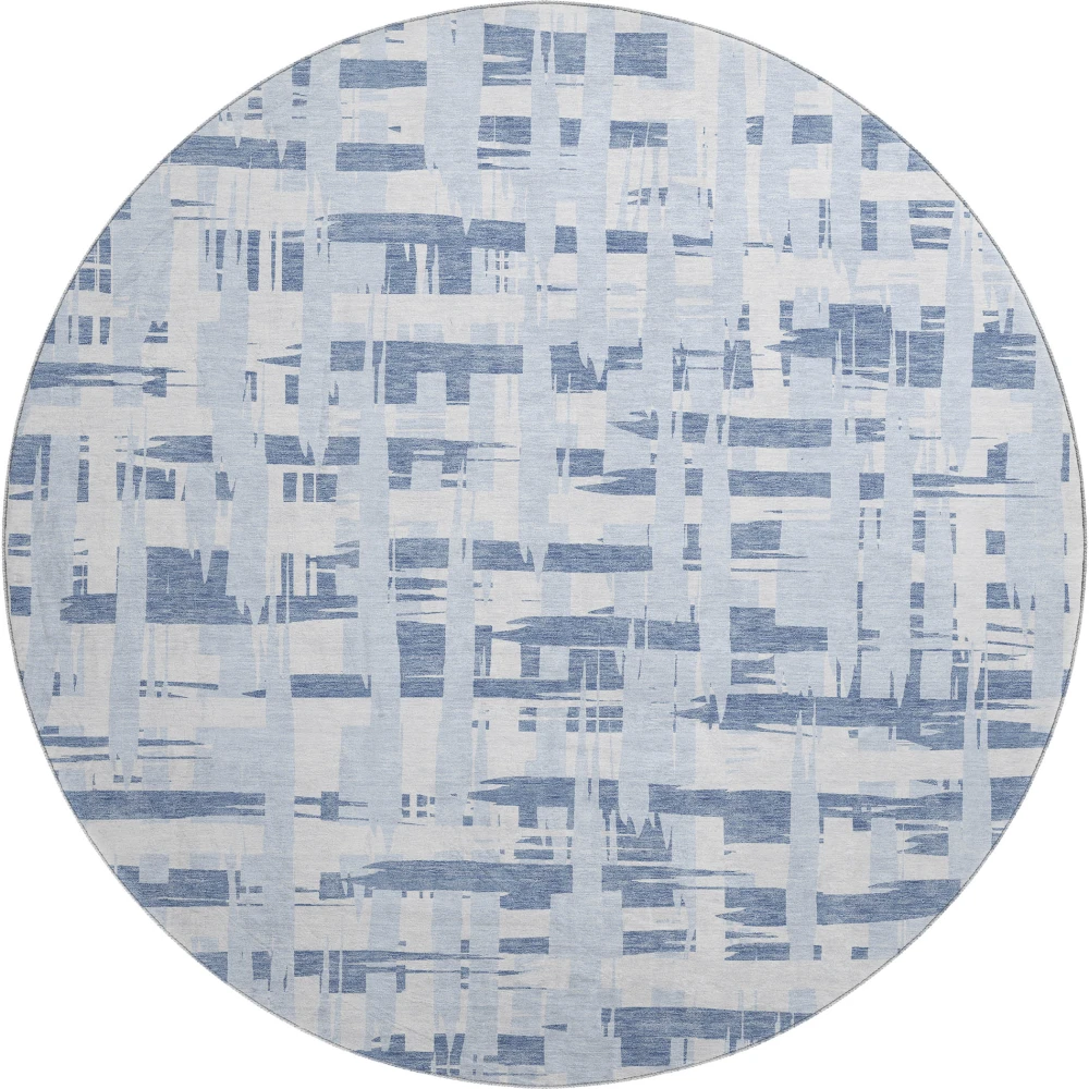 Mayfield AMF1849 Blue 8' x 8' Rug