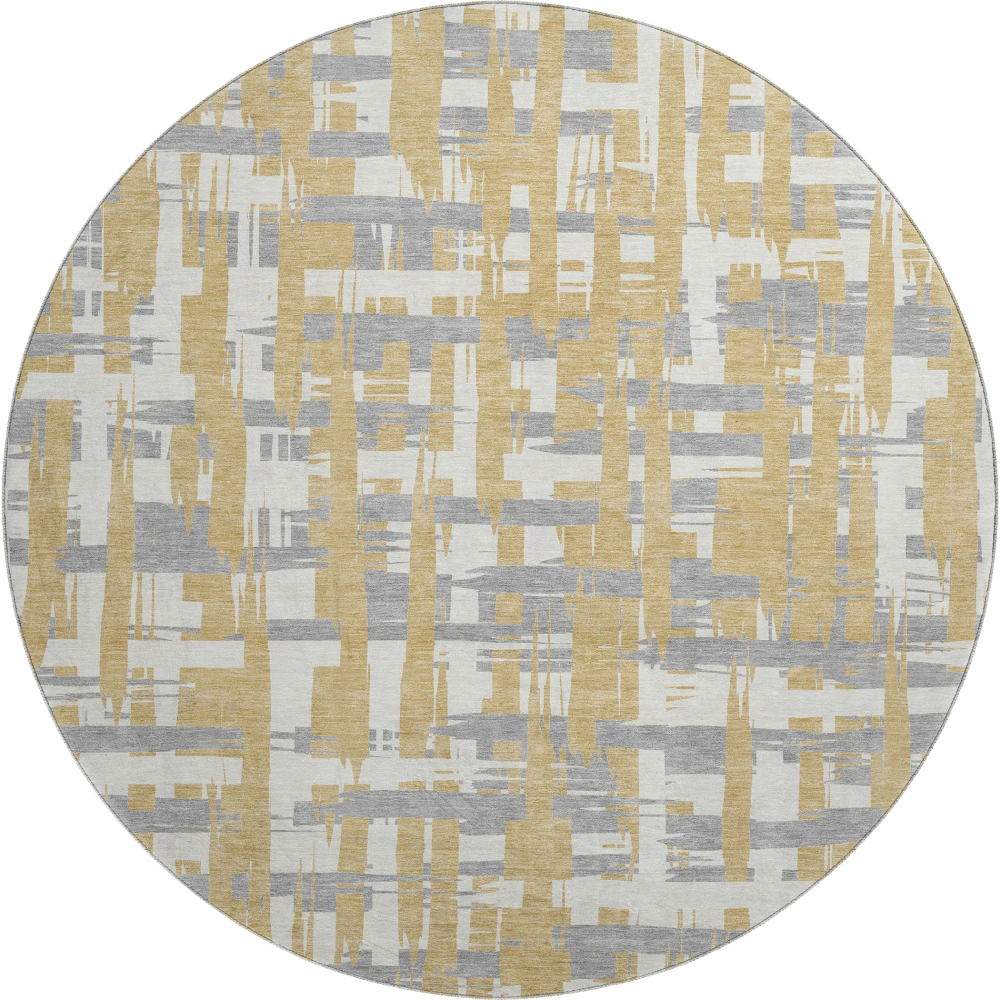 Mayfield AMF1849 Gold 8' x 8' Rug