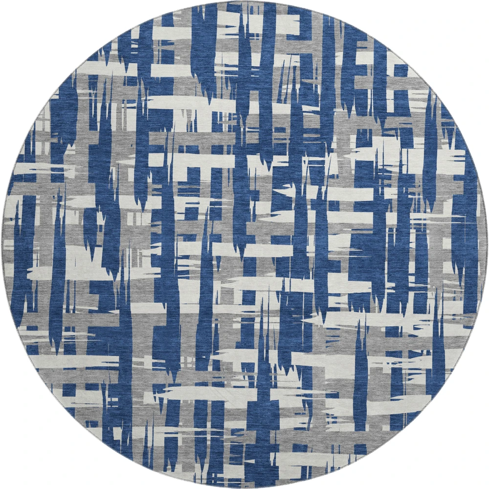 Mayfield AMF1849 Navy 8' x 8' Rug