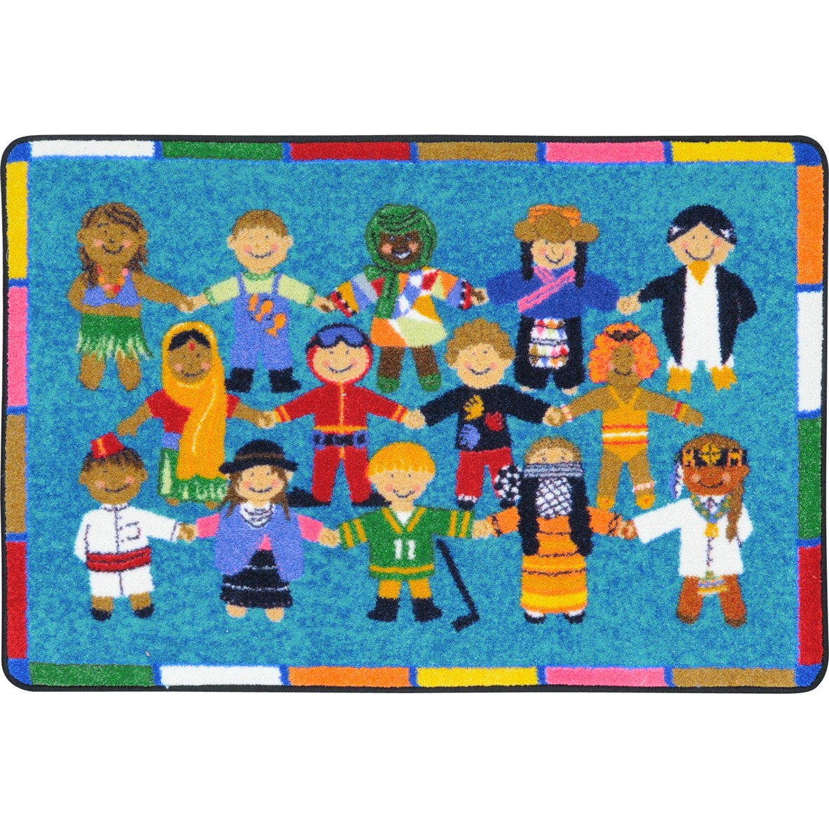 Kid Essentials Hands Around the World 2'8