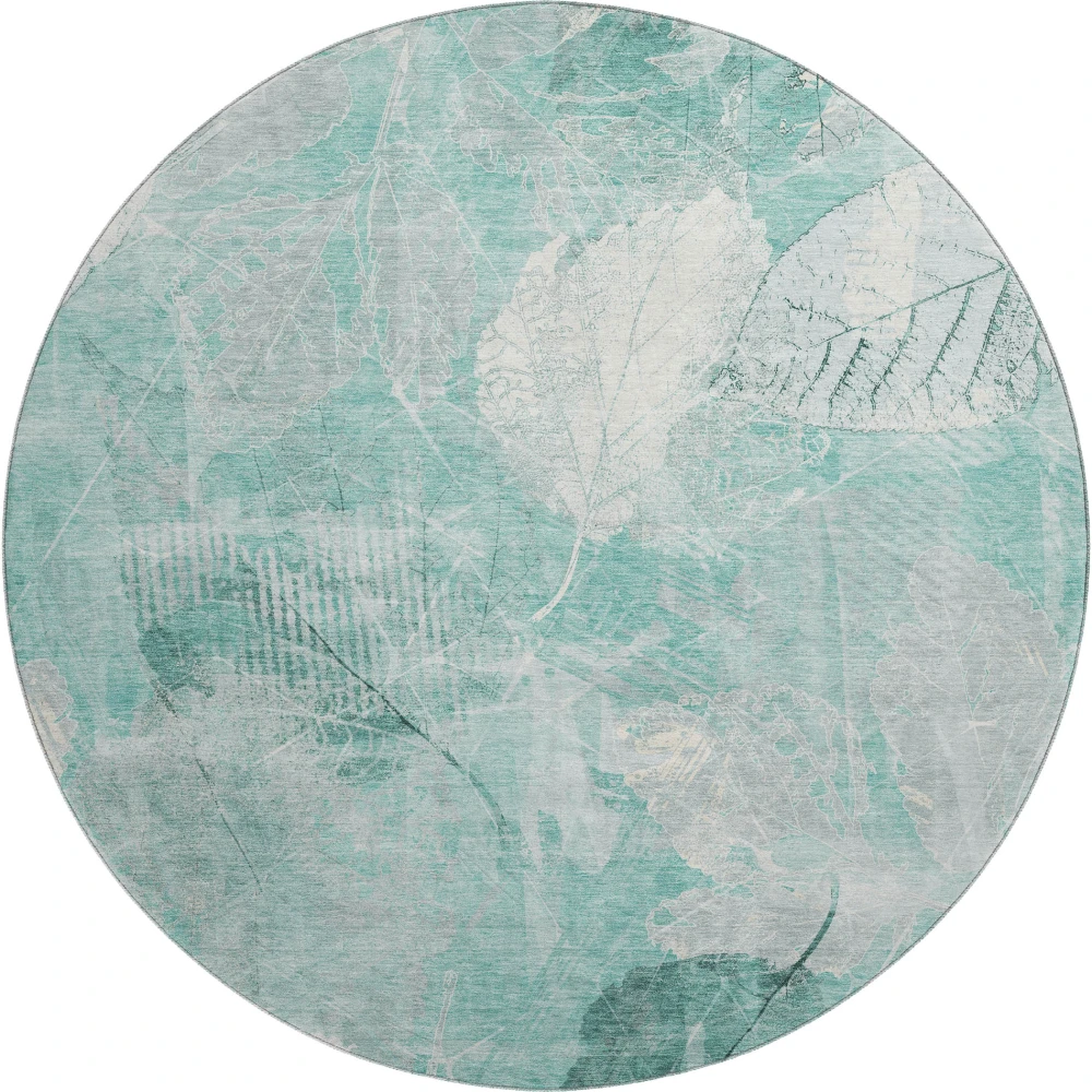 Mayfield AMF1850 Teal 8' x 8' Rug
