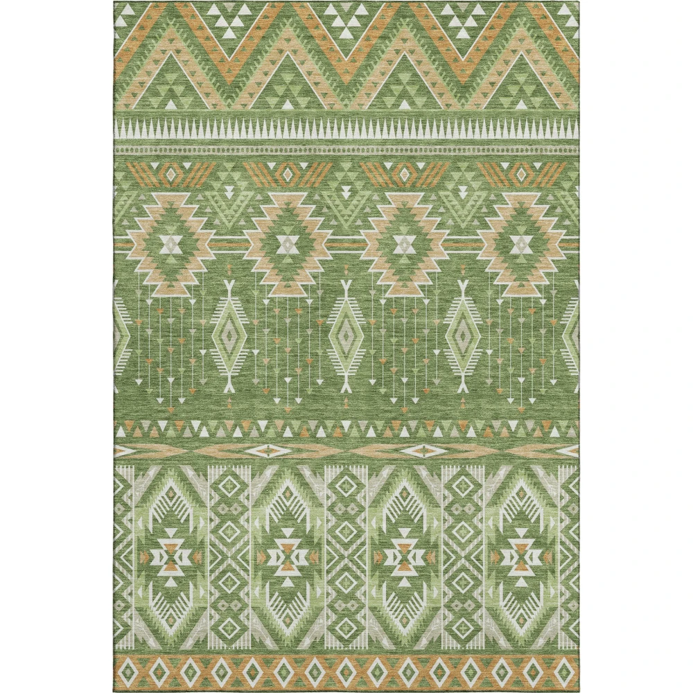 Mayfield AMF1851 Green 9' x 12' Rug