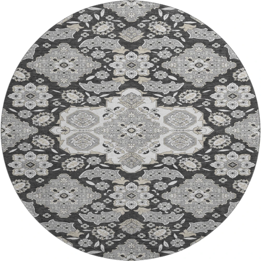 Mayfield AMF1853 Charcoal 8' x 8' Rug