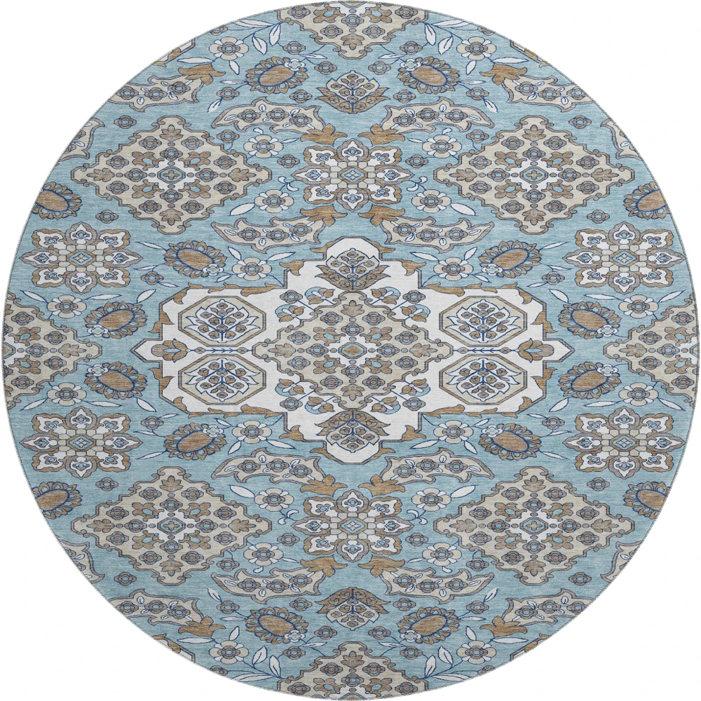 Mayfield AMF1853 Sky 8' x 8' Rug