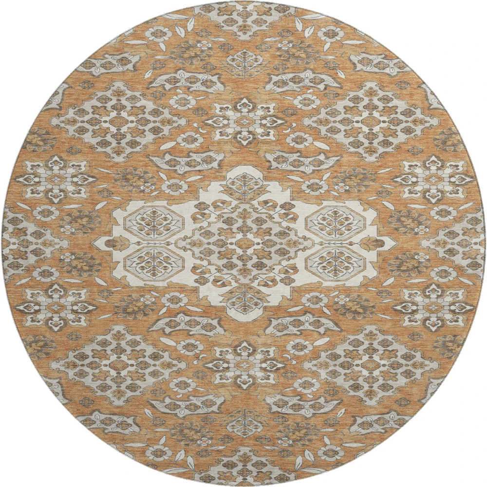 Mayfield AMF1853 Terracotta 8' x 8' Rug