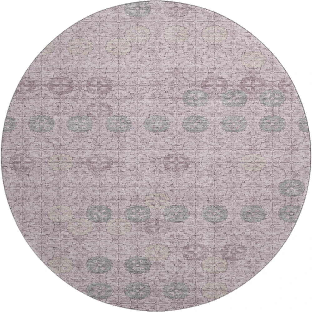 Mayfield AMF1855 Plum 8' x 8' Rug