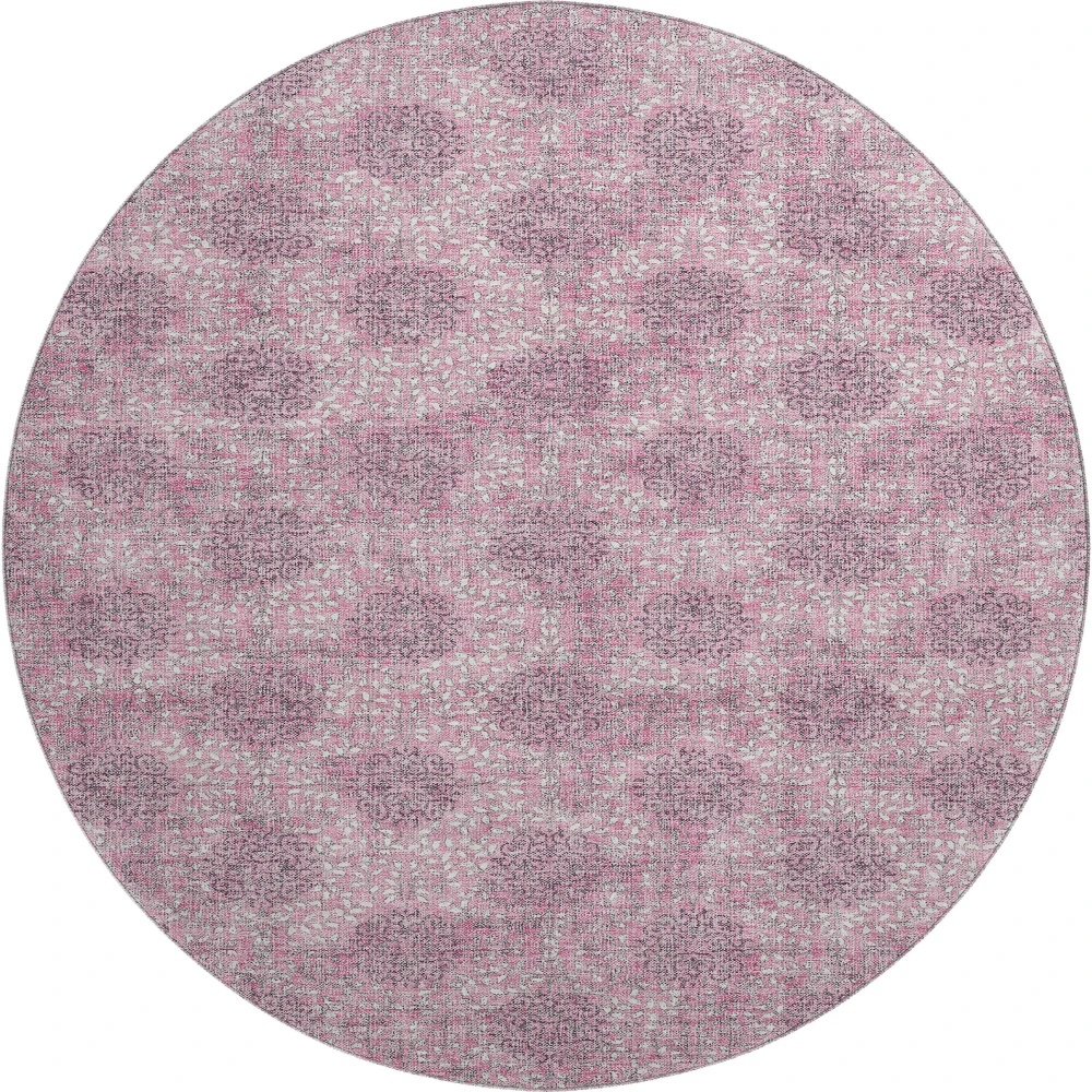 Mayfield AMF1856 Pink 8' x 8' Rug