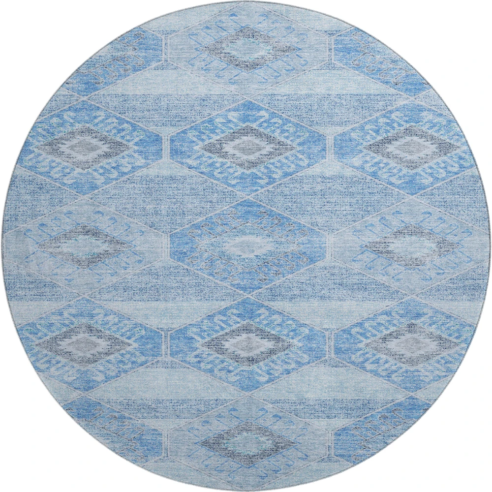 Mayfield AMF1857 Blue 8' x 8' Rug
