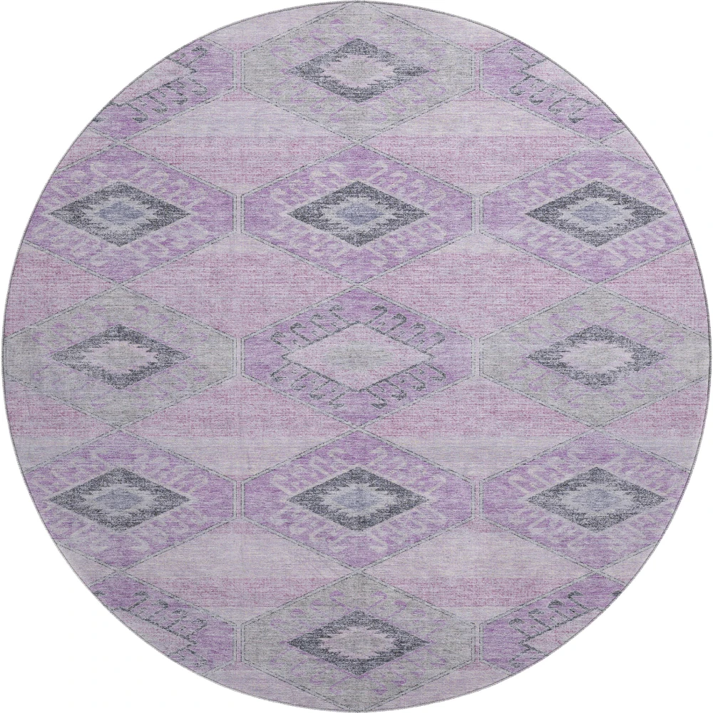 Mayfield AMF1857 Lavender 8' x 8' Rug
