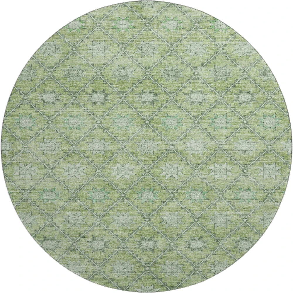 Mayfield AMF1858 Green 8' x 8' Rug