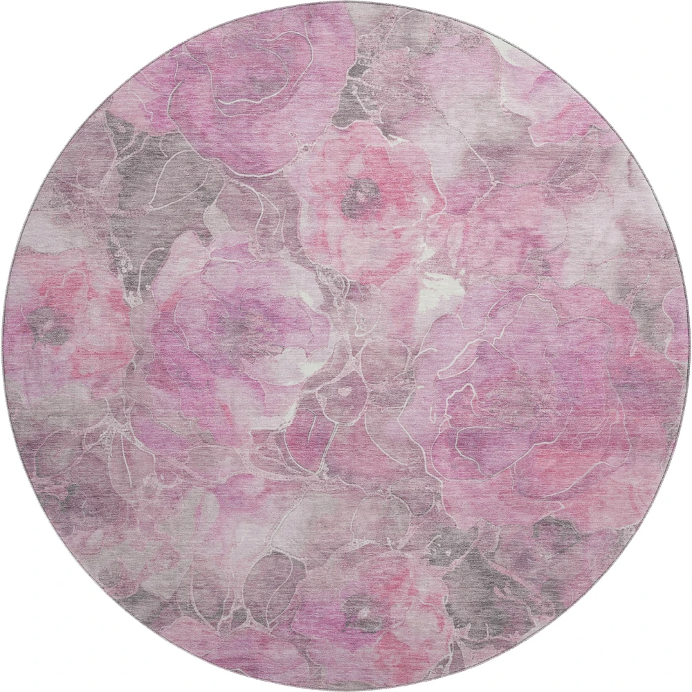 Mayfield AMF1859 Pink 8' x 8' Rug